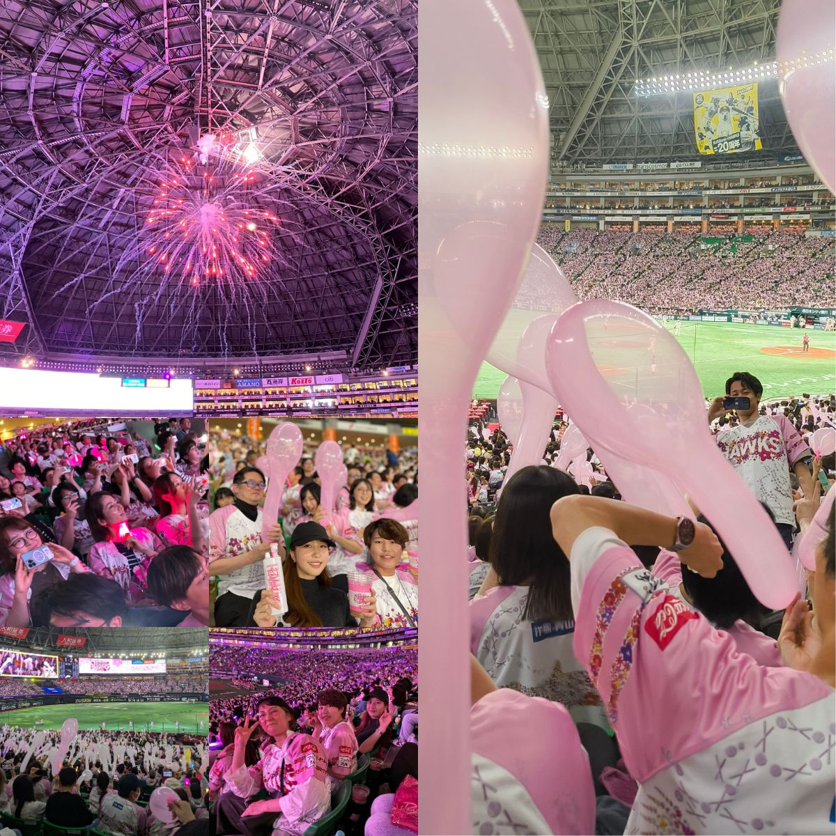 2025年5月17日メディアファイブ社内イベント野球観戦 - みずほpaypayドームでの様子
