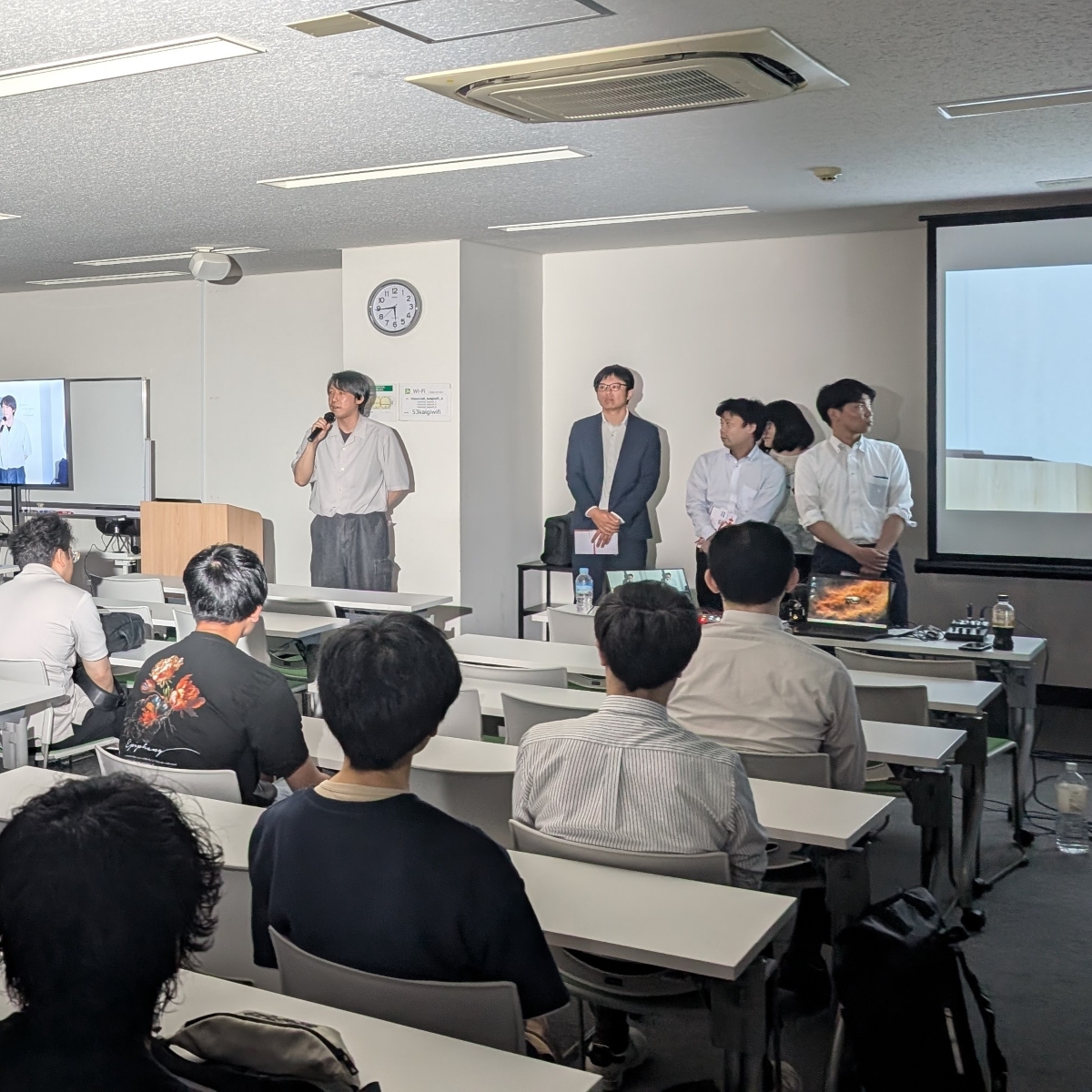 2025年6月20日メディアファイブの全体会議-永年勤続表彰