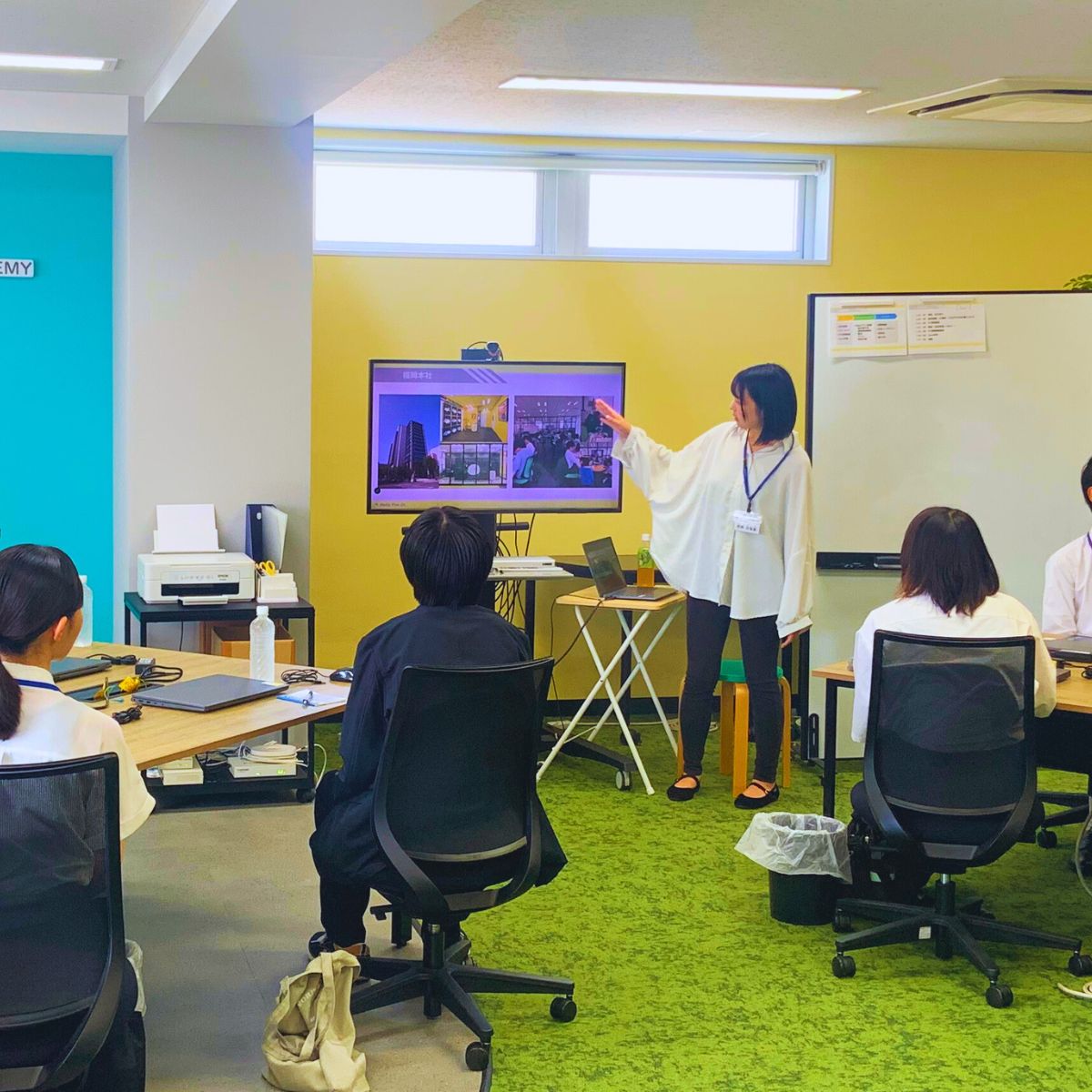 2025年9月8日～9月12日開催メディアファイブ株式会社 - 27卒向け5days仕事体験（東京オフィス）1日目の様子