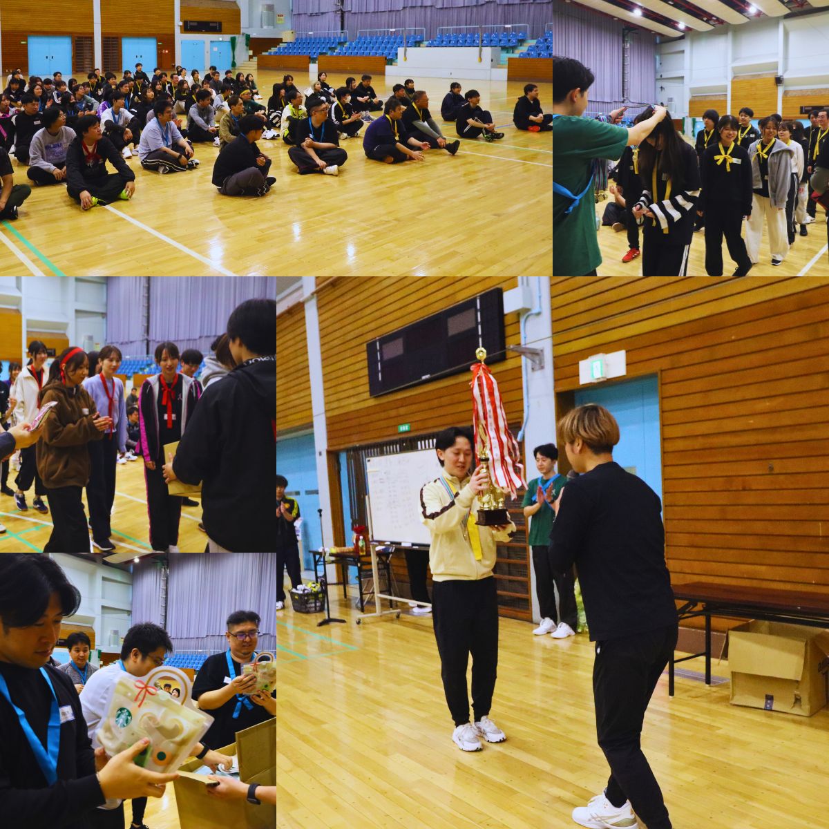 2025年10月24日開催メディアファイブ株式会社運動会 - 表彰式の様子