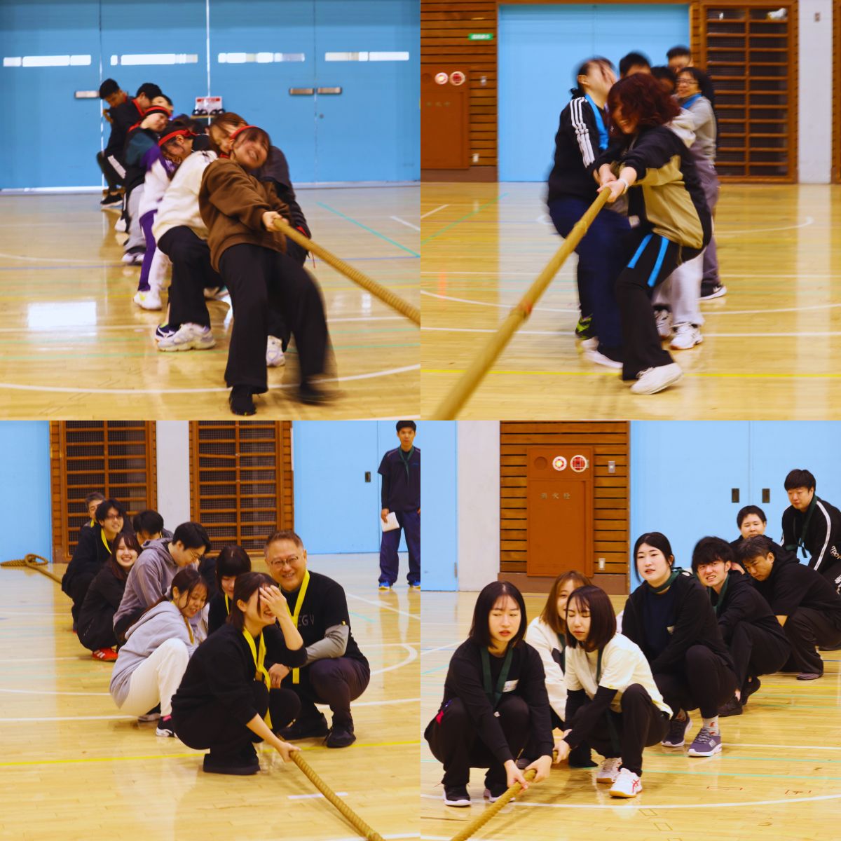 2025年10月24日開催メディアファイブ株式会社運動会 - 綱引きの様子