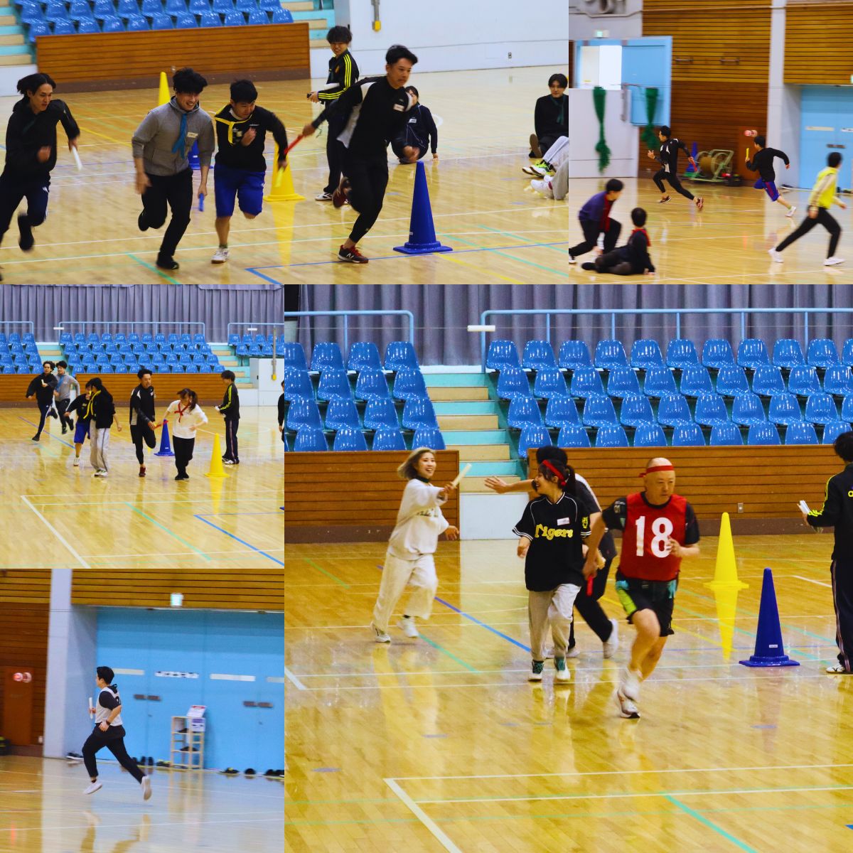 2025年10月24日開催メディアファイブ株式会社運動会 - 選抜リレーの様子